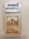 GMA Graded 2000 Pokemon Base 2 DUGTRIO Rare Trading Card - GEM MINT 10