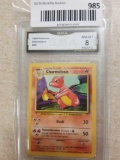 GMA Graded 1999 Pokemon Base Set CHARMELEON Trading Card - NM-MT 8