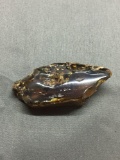 Indonesian Bunyu Island E. Kalimantan Loose Amber 2.25in Long 1.0 in Wide