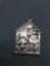Dog & Cat Pet House Sterling Silver Charm Pendant