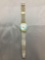 Vintage Swatch Watch Clear Face - NEW BATTERY - Runs Well