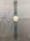 Vintage Swatch Watch with Mirror Face - NEW BATTERY - Runs Well