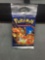 Sealed Pokemon Base Set Unlimited 11 Card Long Crimp Retail Booster Pack - Charizard Art - 20.75