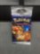 Sealed Pokemon Base Set Unlimited 11 Card Long Crimp Retail Booster Pack - Charizard Art - 20.83