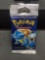 Sealed Pokemon Base Set Unlimited 11 Card Long Crimp Retail Booster Pack - Blastoise Art - 20.71