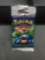 Sealed Pokemon Base Set Unlimited 11 Card Long Crimp Retail Booster Pack - Venusaur Art - 20.76