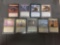 9 Card Lot of Magic the Gathering Gold Symbol Rare Cards with Foils - Unresearched