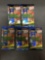 5 Count Lot of 1994 Topps Football 12 Card Hobby Pack