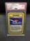 PSA Graded 1999 Pokemon Jungle 1st Edition POKE BALL Trdaing Card - MINT 9
