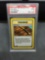 PSA Graded 2001 Pokemon Neo Revelation 1st Edition OLD ROD Trading Card - MINT 9