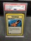 PSA Graded 2000 Pokemon Neo Genesis 1st Edition NEW POKEDEX Trading Card - MINT 9