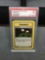 PSA Graded 1999 Pokemon Fossil 1st Edition GAMBLER Trading Card - MINT 9