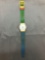 Vintage Women's Swatch Watch with Grey & Pink Polka Dot Face - NEW BATTERY - Runs Well