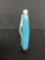 Artisan Gemstone Inlay Vintage Pocket Knife from Estate