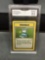 GMA Graded 1999 Pokemon Base Set COMPUTER SEARCH Rare Trading Card - NM-MT 8.5+