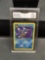 GMA Graded 2000 Pokemon Team Rocket DARK GYARADOS Rare Trading Card - NM+ 7.5