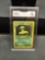 GMA Graded 1999 Pokemon Jungle VICTREEBEL Rare Trading Card - NM+ 7.5