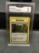GMA Graded 2000 Pokemon Gym Heroes The Rocket's Training Gym Rare Trading Card - MINT 9