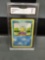 GMA Graded 1999 Pokemon Base Set SQUIRTLE Trading Card- NM 7