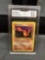 GMA Graded 2000 Pokemon Team Rocket CHARMANDER Trading Card - NM-MT 8.5+