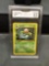 GMA Graded 1999 Pokemon Base Set IVYSAUR Trading Card - EX-NM+ 6.5