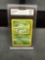 GMA Graded 1999 Pokemon Base Set BULBASAUR Trading Card - EX-NM 6