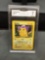 GMA Graded 1999 Pokemon Base Set PIKACHU Trading Card - NM 7