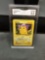 GMA Graded 1999 Pokemon Base Set PIKACHU Trading Card - EX-NM+ 6.5