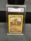 GMA Graded 1999 Pokemon Base Set DUGTRIO Trading Card - GEM MINT 10