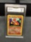 GMA Graded 1999 Pokemon Base Set CHARMELEON Trading Card - NM-MT 8