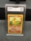 GMA Graded 1999 Pokemon Base Set CHARMANDER Trading Card - NM-MT 8.5+