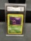 GMA Graded 1999 Pokemon Fossil 1st Edition GRIMER Trading Card - NM-MT+ 8.5