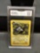 GMA Graded 2000 Pokemon Team Rocket DARK MAGNETON Rare Trading Card - NM-MT+ 8.5