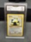 GMA Graded Pokemon Trading Card - Snorlax Jungle #27 NM 7.5