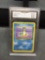 GMA Graded Pokemon Trading Card - Fossil Lapras #25 NM-MT 8.5