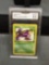 GMA Graded Pokemon Trading Card - 1st Ed Rocket Grimer #57 NM-MT 8.5