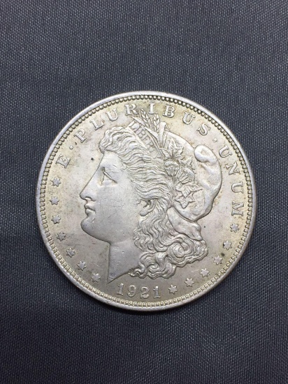 1921-P United States Morgan Silver Dollar - 90% Silver Coin