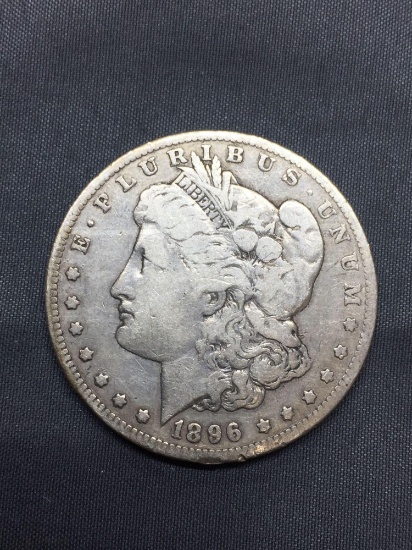 1896-O United States Morgan Silver Dollar - 90% Silver Coin