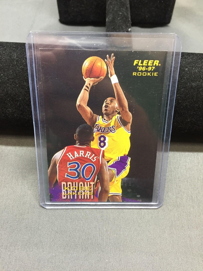 1996-97 Fleer #17 KOBE BRYANT Lakers ROOKIE Basketball Card | Art, Antiques  & Collectibles Collectibles | Online Auctions | Proxibid