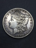 1903-S United States Morgan Silver Dollar - 90% Silver Coin