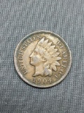 1904 United States Indian Head Penny - Coin