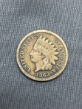 1863 United States Indian Head Penny - Coin