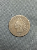 1873 United States Indian Head Penny - Coin
