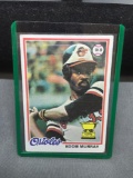 1978 Topps #36 EDDIE MURRAY Orioles Vintage ROOKIE Baseball Card