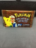 Rare Sealed 1999 Topps Pokemon TV Animation Edition Booster Pack - Rare - Vintage