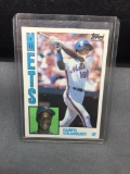 1984 Topps #182 DARRYL STRAWBERRY Mets Vintage ROOKIE Baseball Card