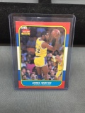 1986-87 Fleer #131 JAMES WORTHY Lakers ROOKIE Basketball Card