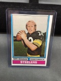 1974 Topps #470 TERRY BRADSHAW Steelers Vintage Football Card