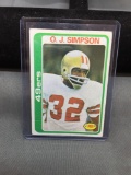 1978 Topps #400 O.J. SIMPSON 49ers Vintage Football Card