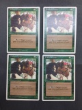 4 Count Lot of Magic the Gathering 4th Edition PRADESH GYPSIES - Banned MTG Cards - WOW